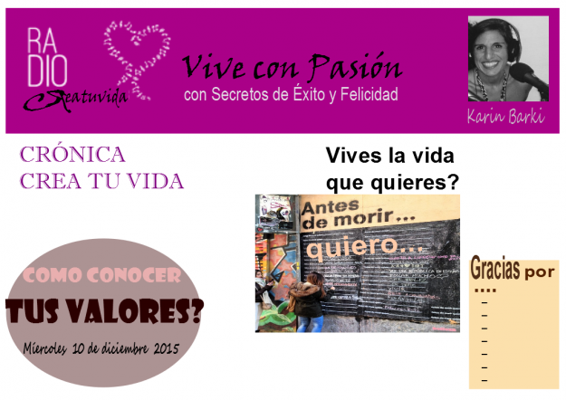 portada radio antes de morir quiero 10 diciembre 2015
